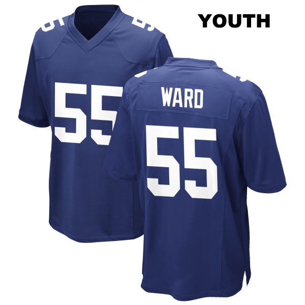 Jihad Ward New York Giants Home Youth Stitched Number 55 Royal Game Football Jersey